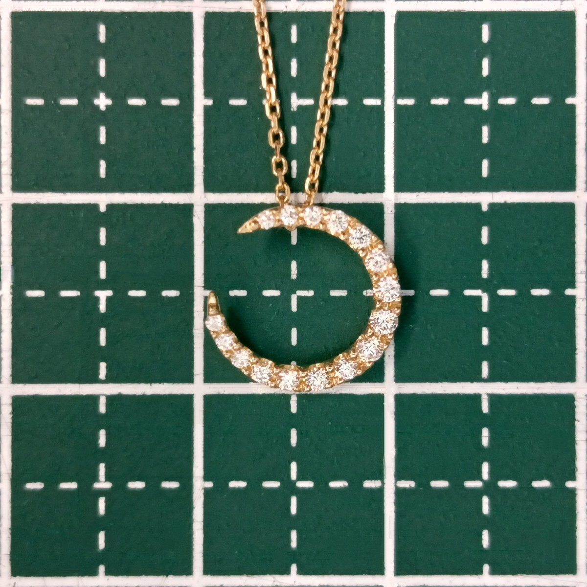 ☆スタージュエリー☆ ダイヤモンド 0.10ct K18 ネックレス 1.5g ☆スタージュエリー☆ ダイヤモンド 0.10ct K18 ネックレス 1.5g
