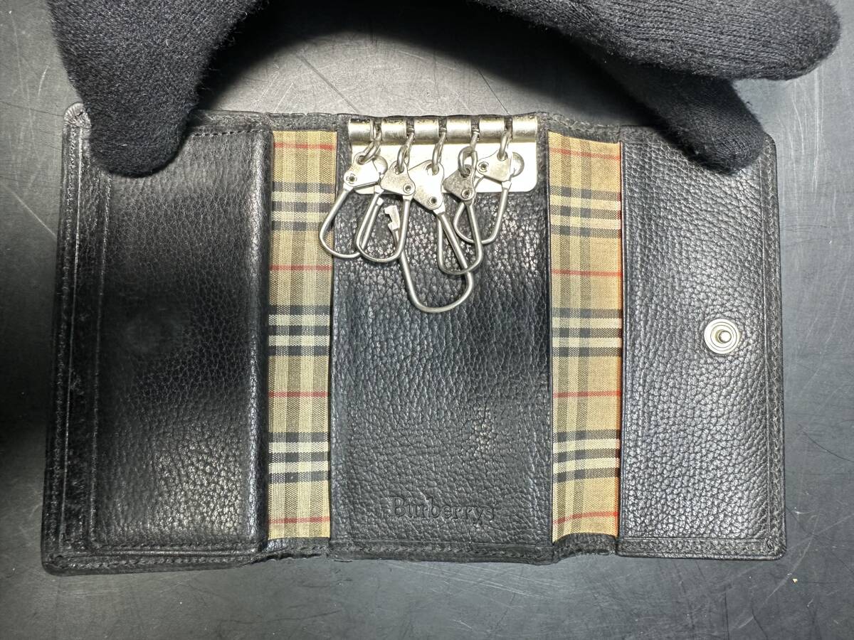 Burberrys Burberry DAKS LONDON чехол для ключей 5 полосный 4 полосный NS00693