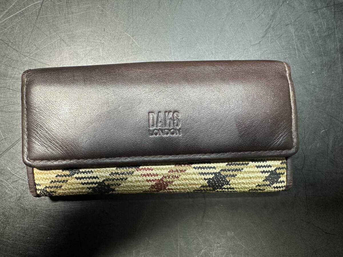 Burberrys Burberry DAKS LONDON чехол для ключей 5 полосный 4 полосный NS00693