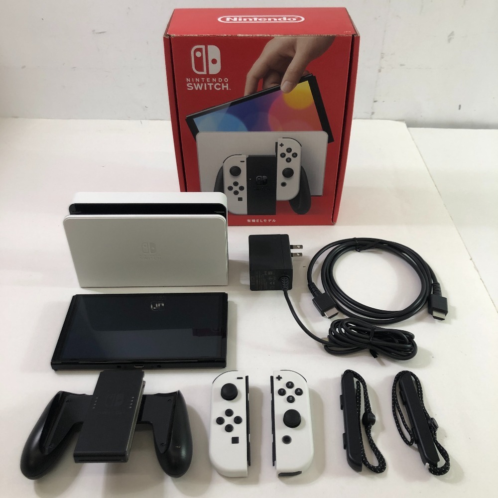 04wy8695△【1円~】Nintendo Switch 有機ELモデル ホワイト 04wy8695△【1円~】Nintendo Switch 有機ELモデル ホワイト