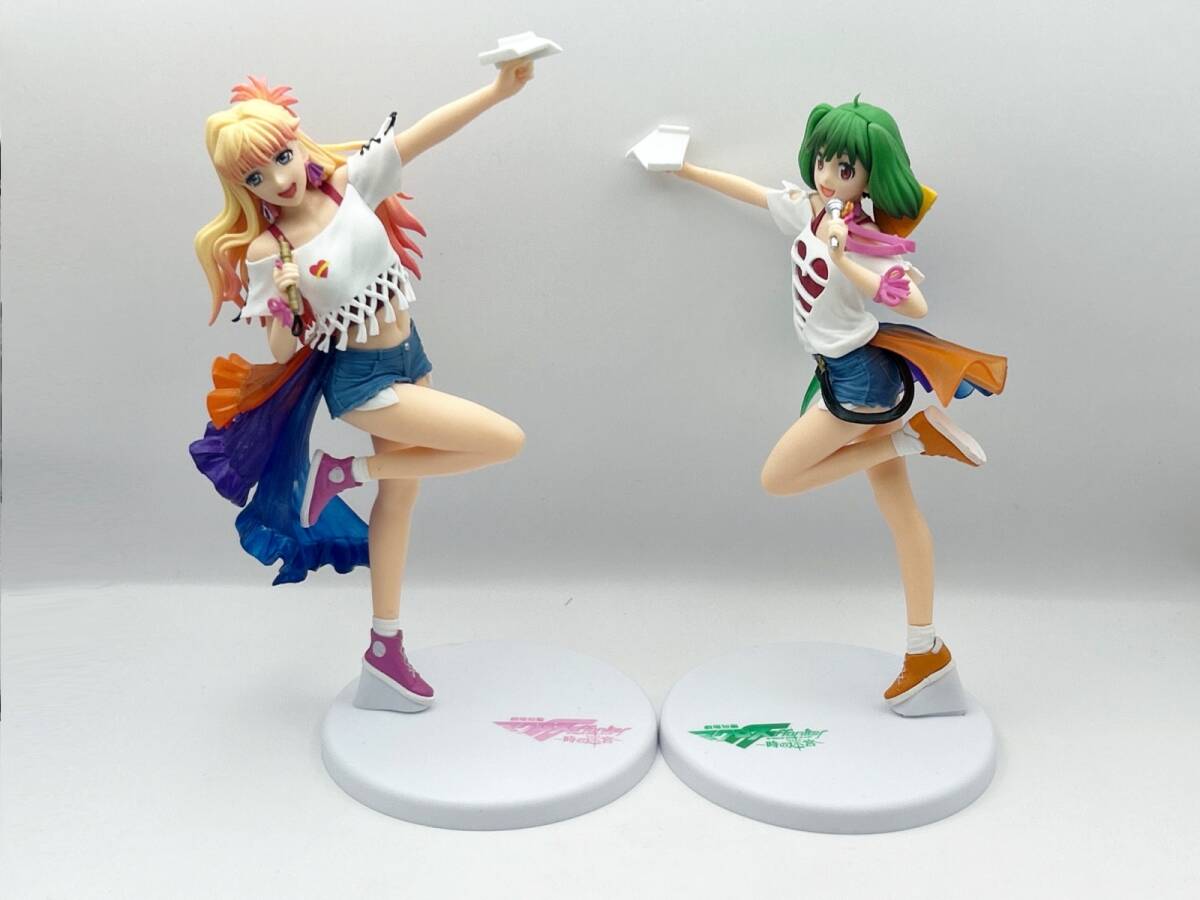 〓セガ SEGA〓マクロスF FIGURIZMα ランカ?リー＋シェリル?ノーム 時(shí)の迷宮Ver. @ 美少女 フィギュア プライズ限定