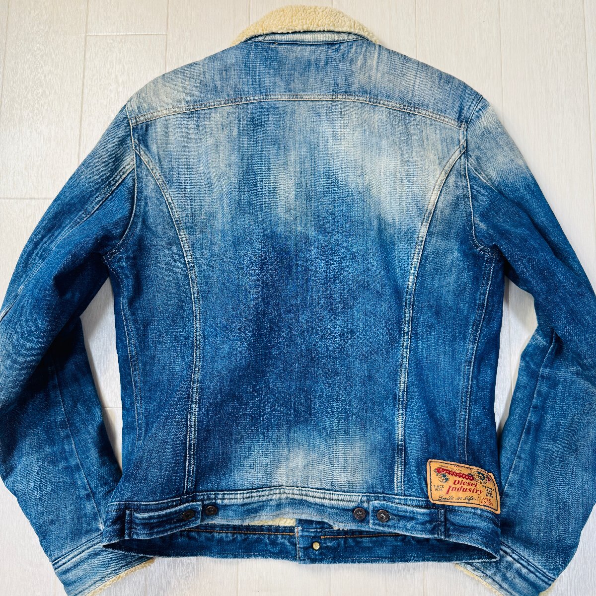 良品/M-L相当☆ディーゼル/DIESEL 裏ボア デニムジャケット G 良品/M-L相当☆ディーゼル/DIESEL 裏ボア デニムジャケット G