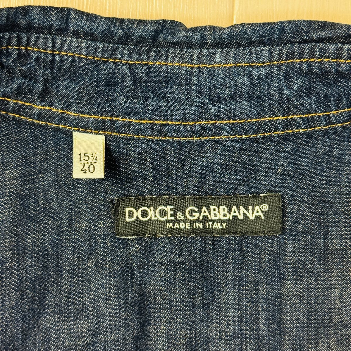 美品/40 M-L相当☆ドルチェ&ガッバーナ/DOLCE&GABBANA 薔薇刺繍 美品/40 M-L相当☆ドルチェ&ガッバーナ/DOLCE&GABBANA 薔薇刺繍
