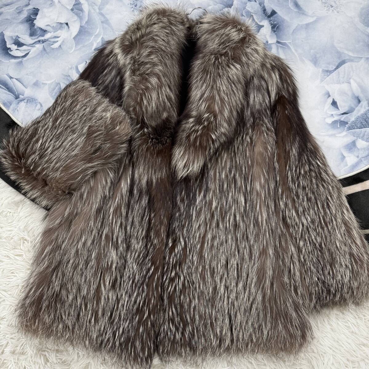 シルバーフォックス SAGAFOX 金サガ ハーフコート フォックス シルバーフォックス SAGAFOX 金サガ ハーフコート フォックス
