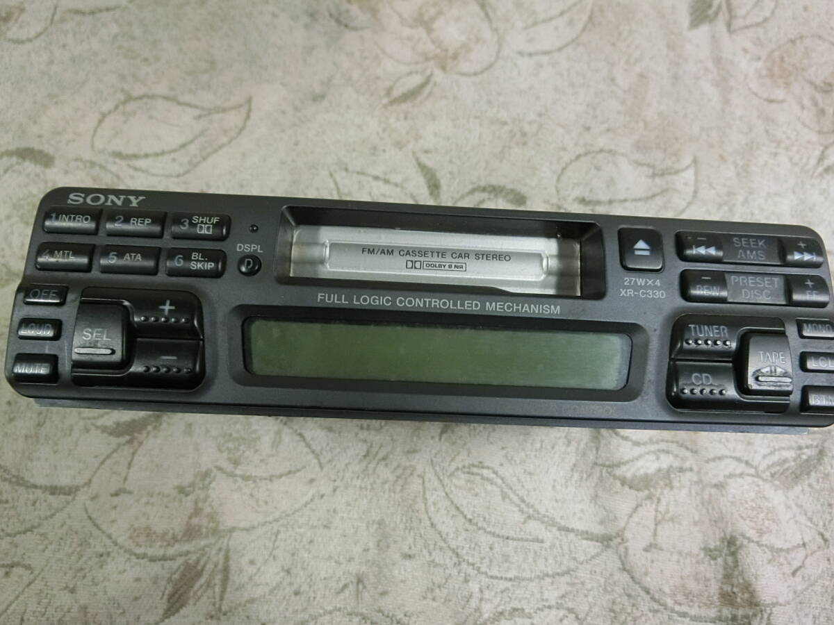 ★SONY　カセットデッキ　XR-C330　★ジャンク品_画像3