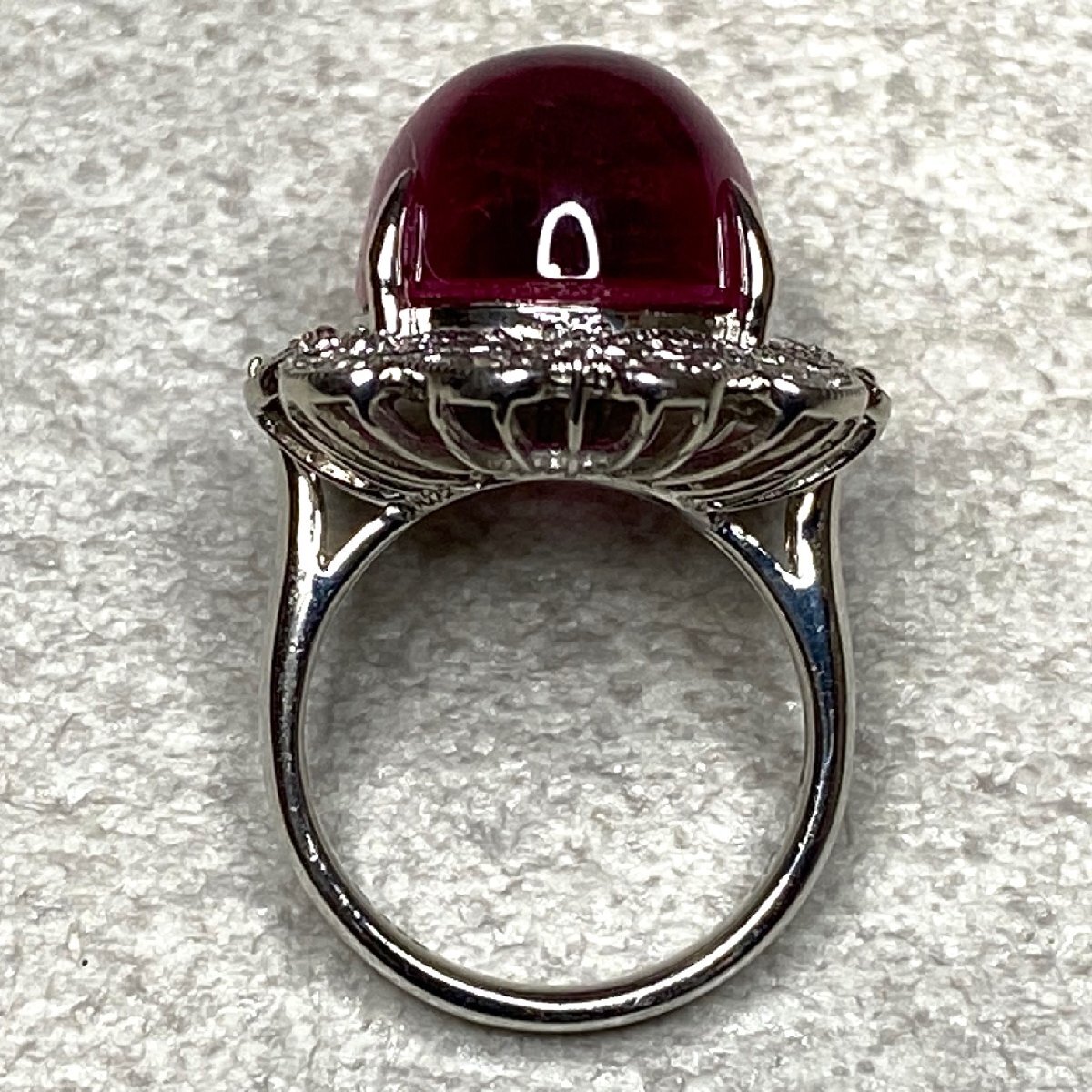 ☆【KJC】Pt900（プラチナ） ピンクトルマリン 21.532ct