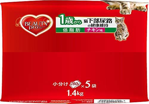 ビューティープロ キャットフード キャット 下部尿路の健康維持 低脂肪 1歳から 獣醫(yī)師監(jiān)修 國(guó)産 小分包裝