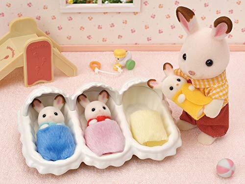  Epo k(EPOCH) Sylvanian Families кукла * мебель комплект шоколад заяц только .. Chan беспокойство комплект se-204