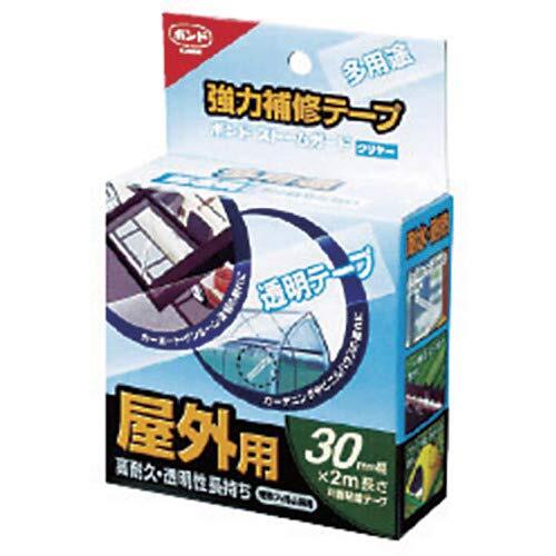 コニシ 強(qiáng)力補(bǔ)修テープ ボンドストームガードクリヤー #04930 30mm 透明