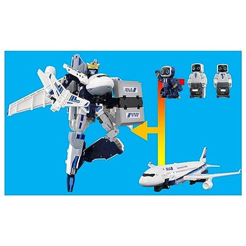 タカラトミー トミカ ジョブレイバー DXスカイブレイバー ANAジェット旅客機(jī) ミニカー おもちゃ 3歳以上