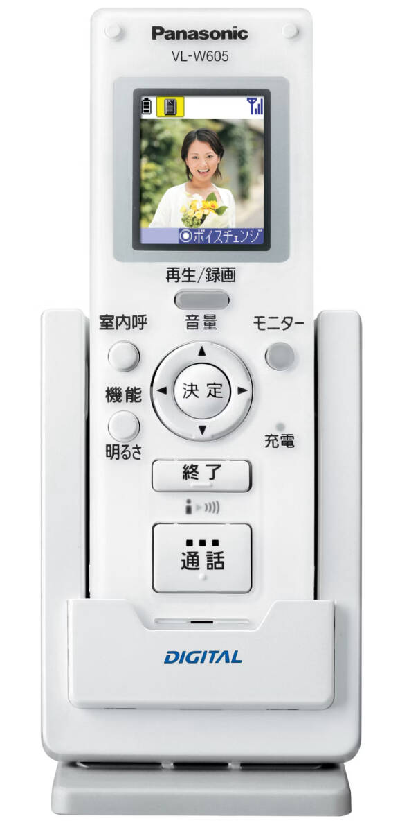 新品未使用品Panasonic パナソニック VL-W605 ドアホン ワイヤレスモニター子機 検索)VL-SW200K VL-SV250K VL-231KLSV230/SV230シリーズ