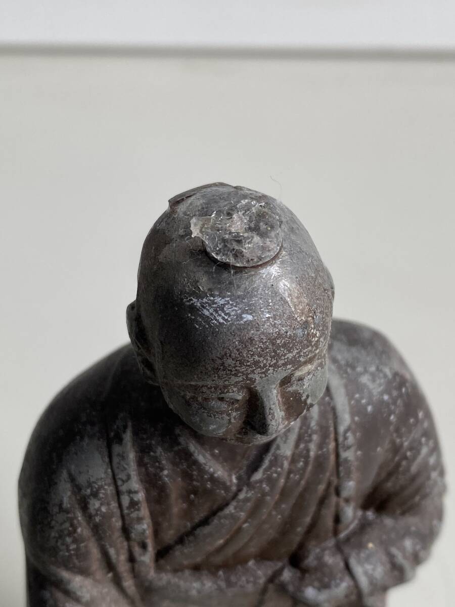 Amazon.co.jp: 般若純一郎『弘法大師』ブロンズ像 銅像 仏像