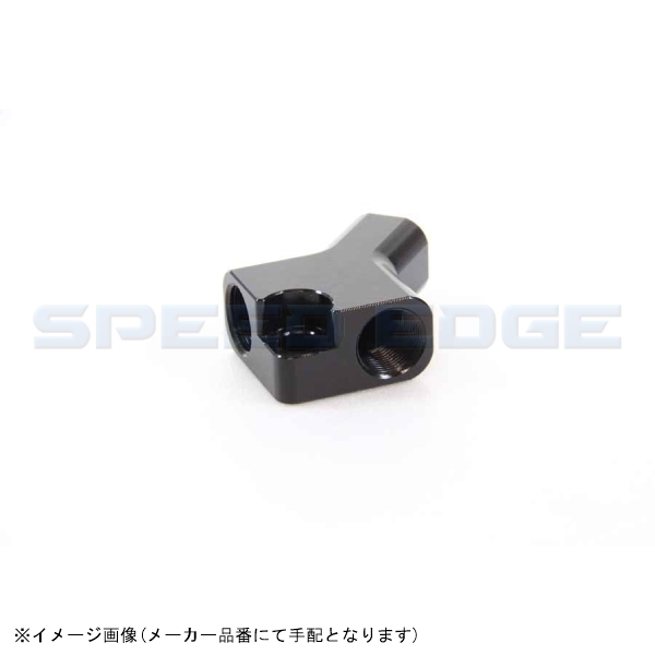 SWAGE-LINE スウェッジライン SLP404B 3WAYセパレーター Y字 上 6φ穴付 | ナローナット専用 ブラック_画像2