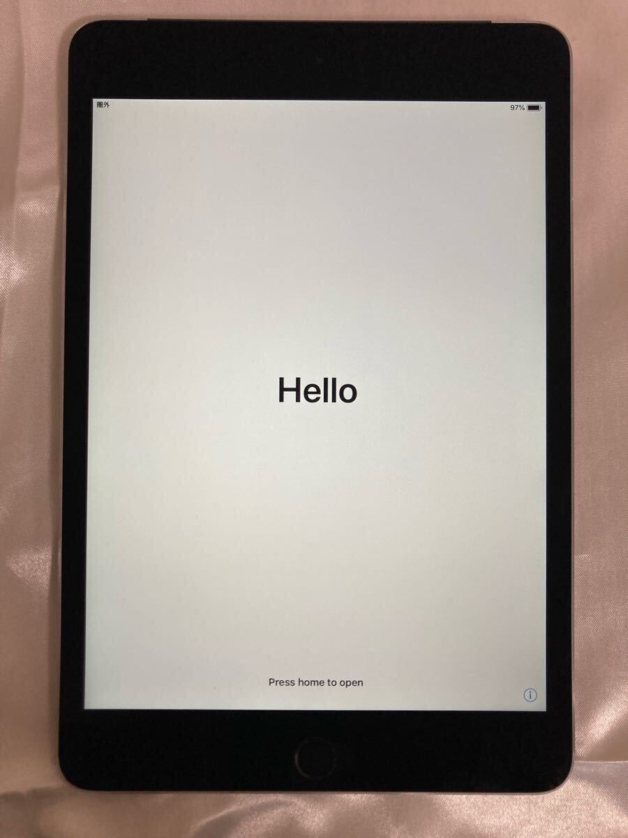 iPad mini 4 Wi-Fi + Cellular 32GB スペースグレイ SIMフリー