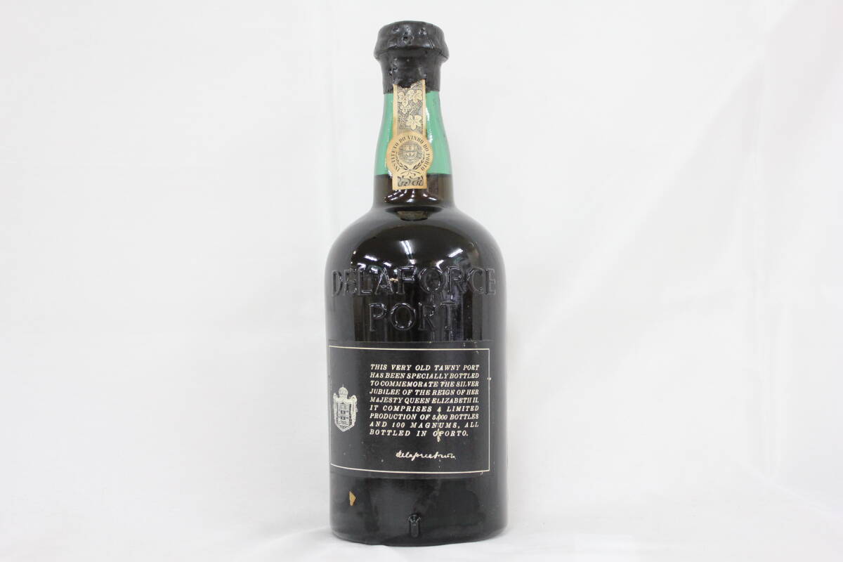 【希少】Delaforce Sons Oporto Jubilee Port 1952-1977 エリザベス2世女王陛下 治世25周年記念 5,000本限定 U53