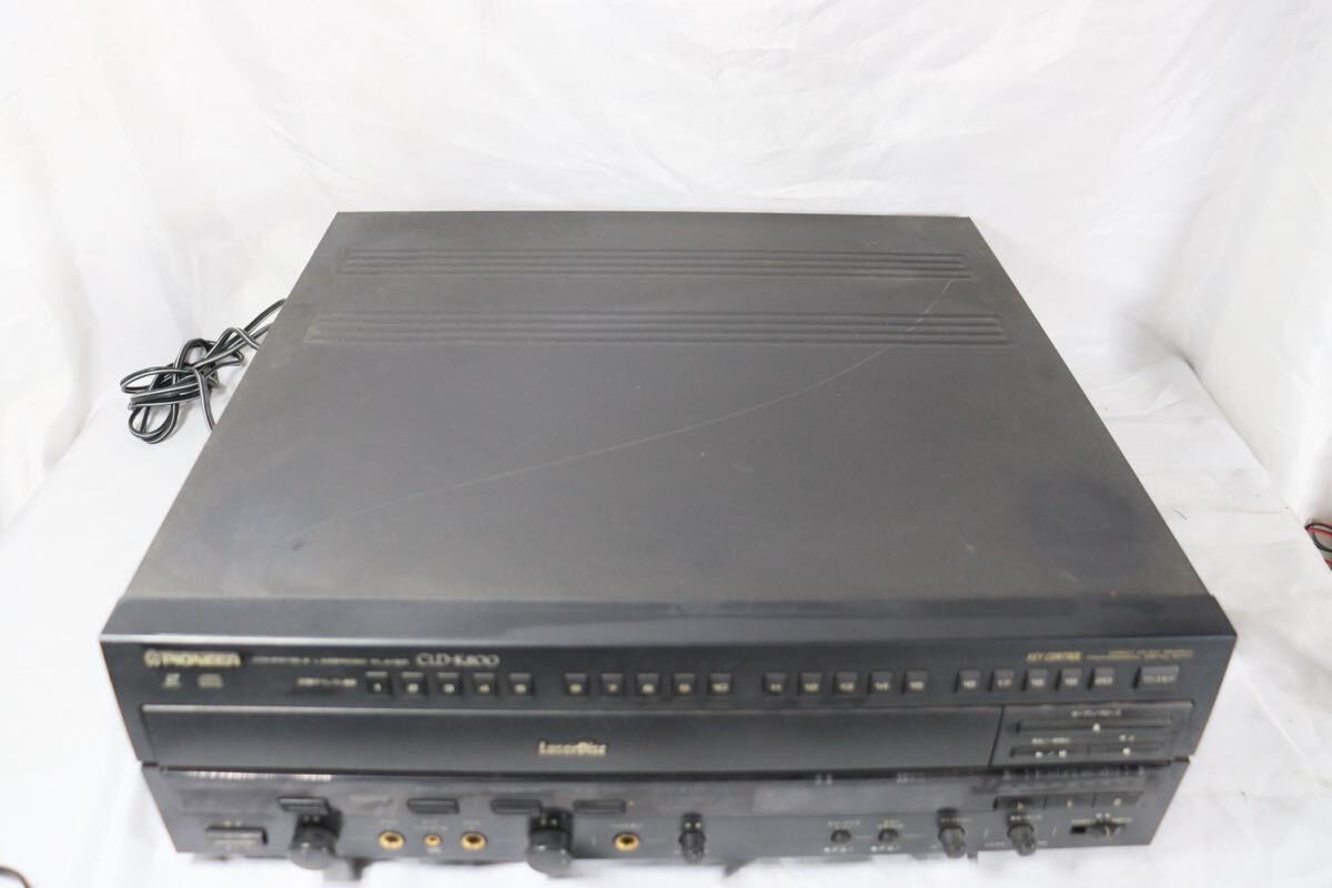 パイオニア（PIONEER）カラオケLDプレイヤー CLD-K800 Pioneer パイオニア CLD-K800 CD/LDプレイヤー カラオケ対応