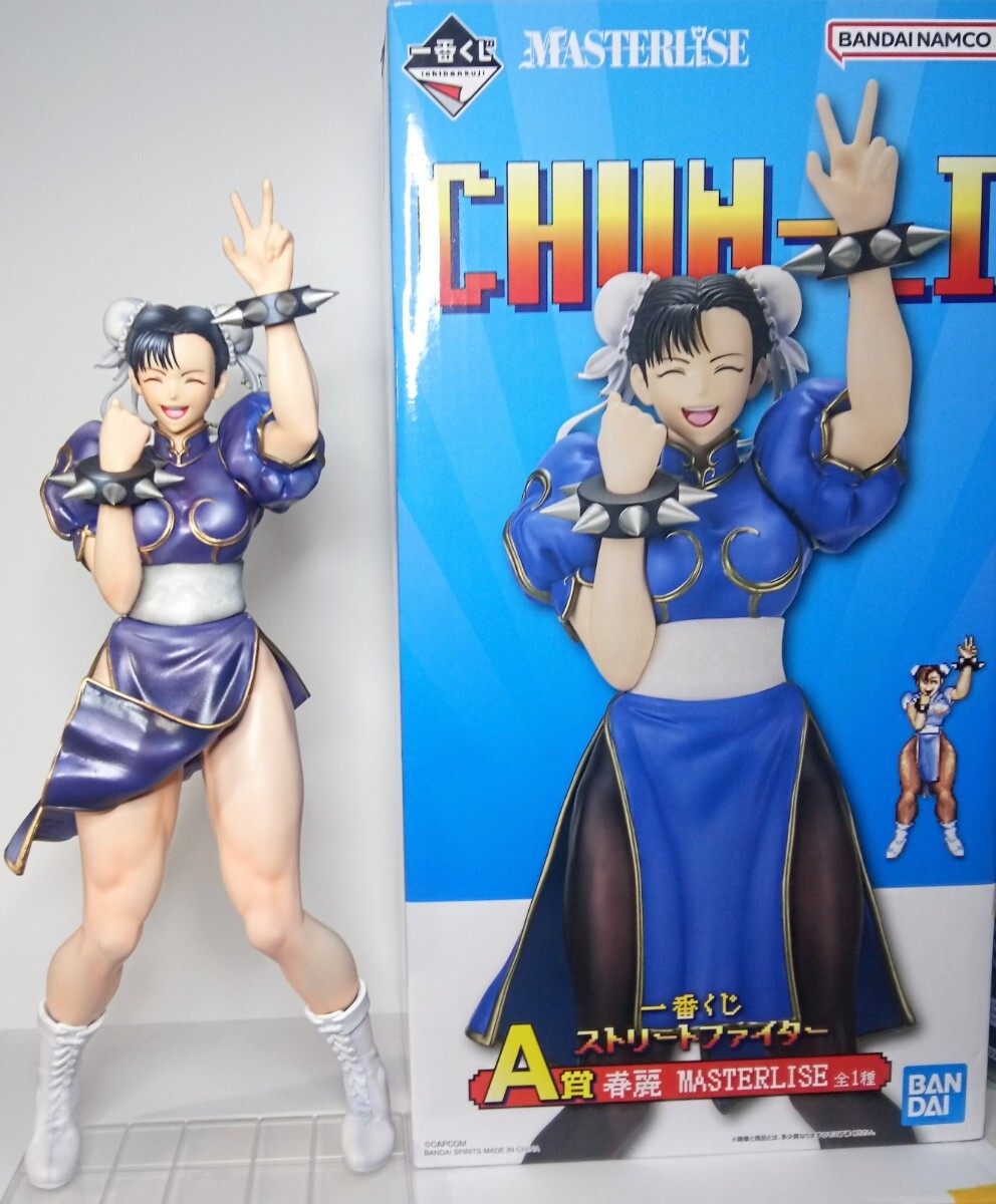 春麗 一番くじ ストリートファイター A賞 MASTERLISE フィギュア 春麗 一番くじ ストリートファイター A賞 MASTERLISE フィギュア