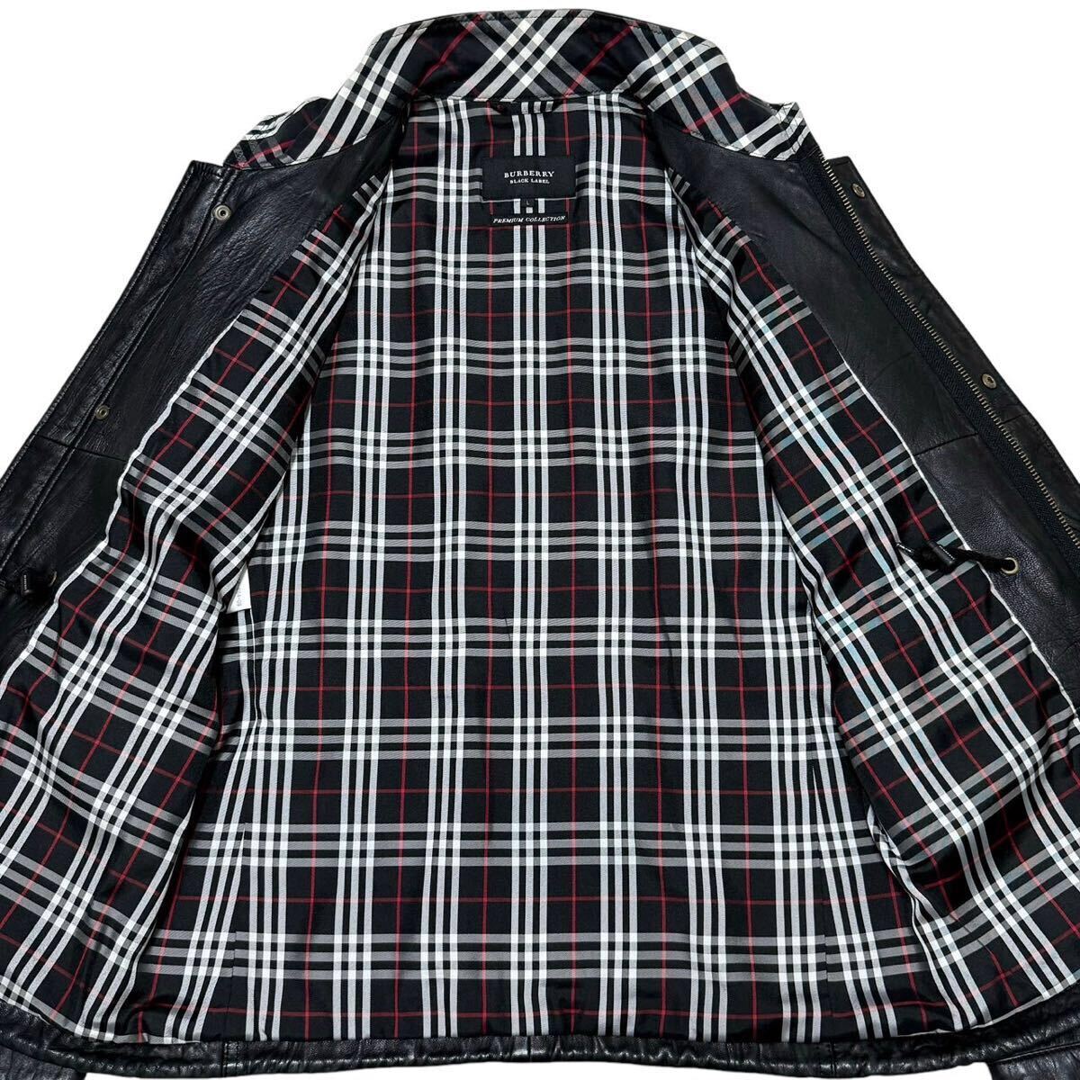 極美品/Lサイズ○最高級 バーバリーブラックレーベル PREMIUM