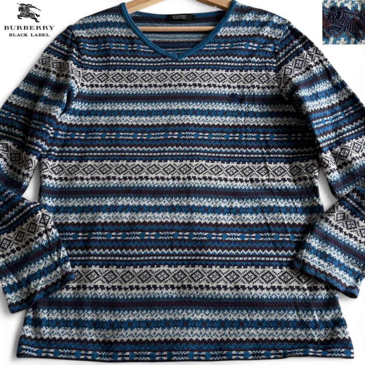極美品/3(L)○バーバリーブラックレーベル『春のオシャレ着 極美品/3(L)○バーバリーブラックレーベル『春のオシャレ着