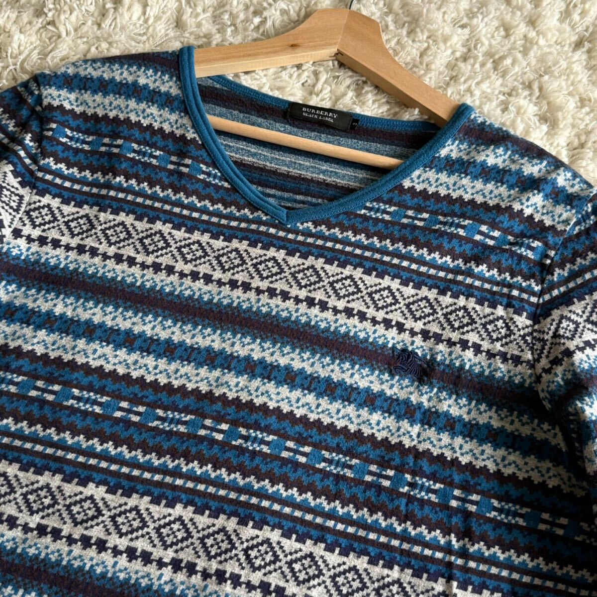 極美品/3(L)○バーバリーブラックレーベル『春のオシャレ着 極美品/3(L)○バーバリーブラックレーベル『春のオシャレ着