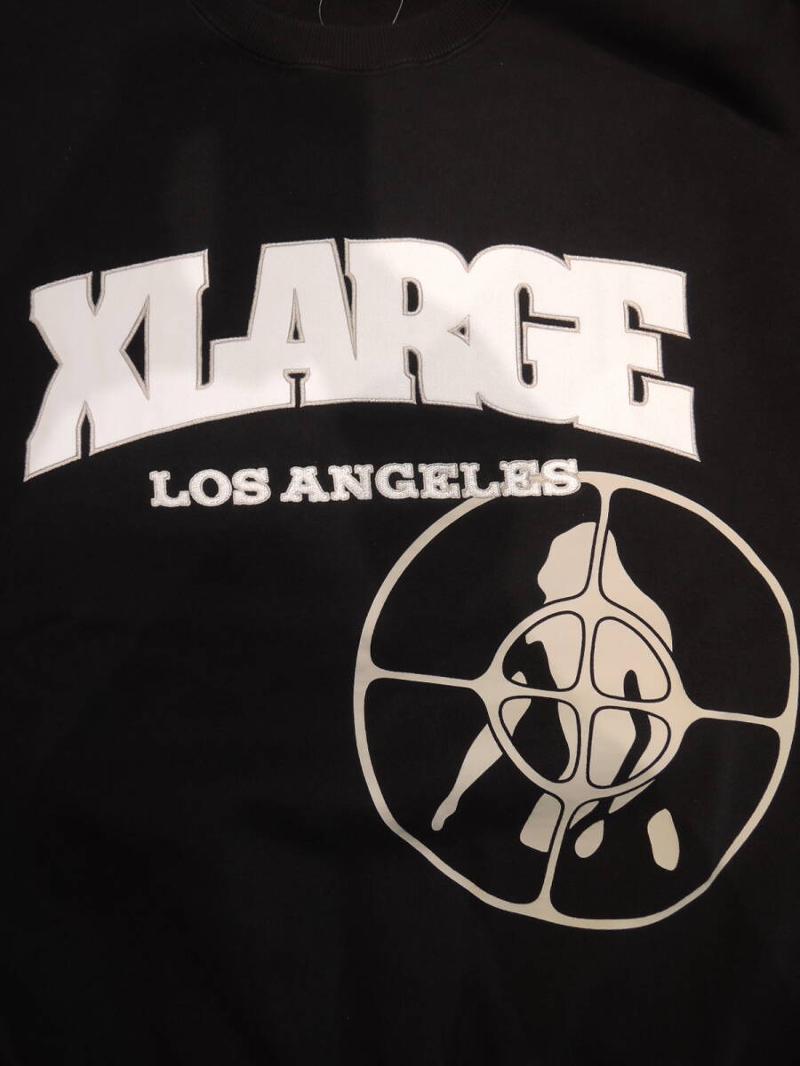 X-LARGE エクストララージ XLARGE TARGET LOGO CREWNECK SWEATSHIRT ブラック Mサイズ 2025最新 人気商品　　　