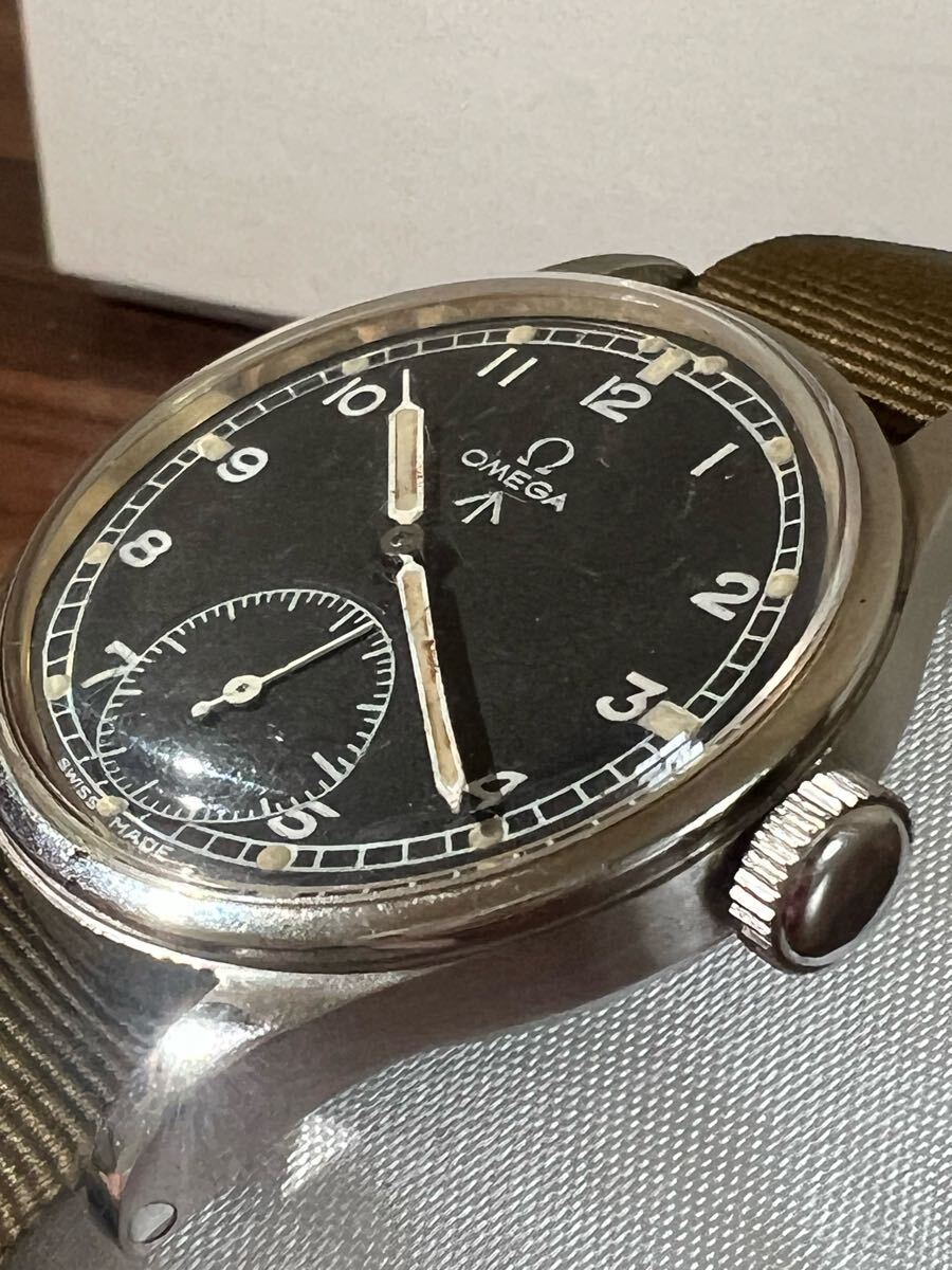 OMEGA オメガ Ω ミリタリー アンティーク 手巻き 稼働品 OMEGA オメガ Ω ミリタリー アンティーク 手巻き 稼働品