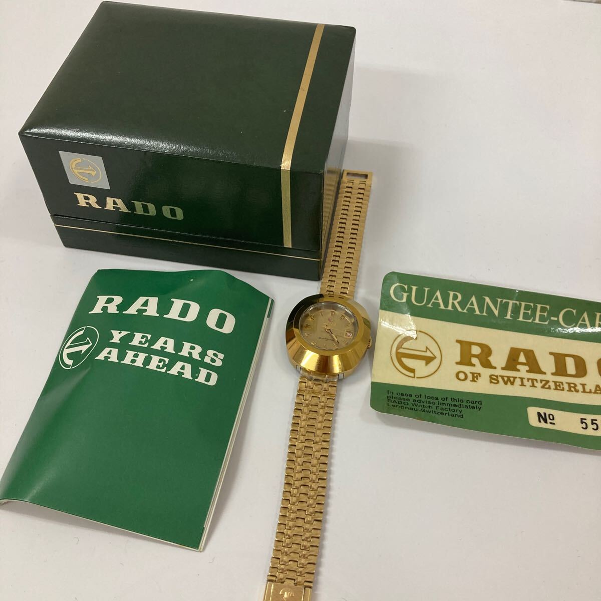 Yahoo!オークション - 1円〜 RADO ラドー 腕時計 自動巻き 稼働 Yahoo!オークション - 1円〜 RADO ラドー 腕時計 自動巻き 稼働