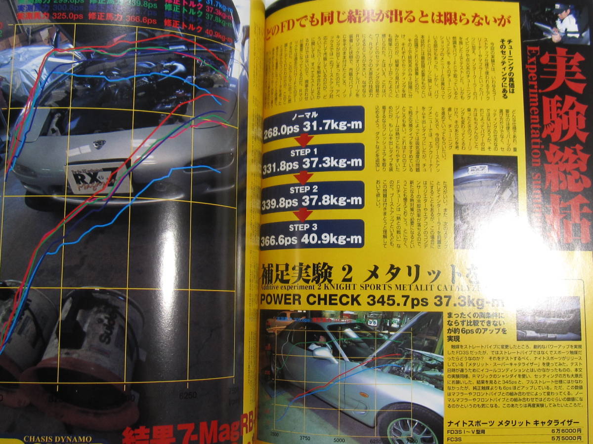 ★ クリックポスト送料無(wú)料 ★?。遥兀?マガジン　Vol.５　1999年 RX7 FD3S FC3S SA22C 13B ローターリーエンジン 古本