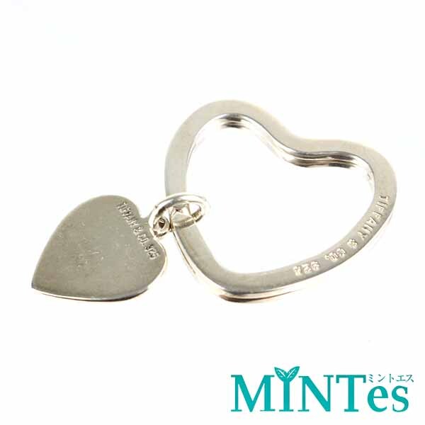 Tiffany ティファニー ハート キーリング シルバー SV925 キーホルダー ストラップ レディース 女性 アクセサリー アクセント キュート