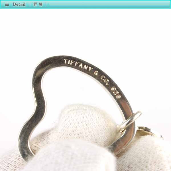 Tiffany ティファニー ハート キーリング シルバー SV925 キーホルダー ストラップ レディース 女性 アクセサリー アクセント キュート