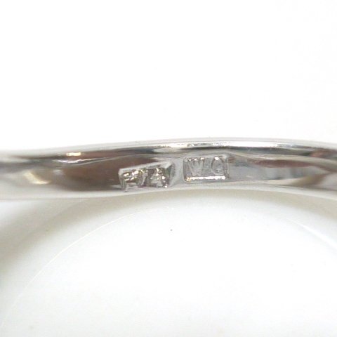【K14WG】大粒 パール 9mm リング 13號 ホワイトゴールド 14金 真珠 1粒 新品仕上済 指輪 pearl white gold ring【ネコポスOK】◇J