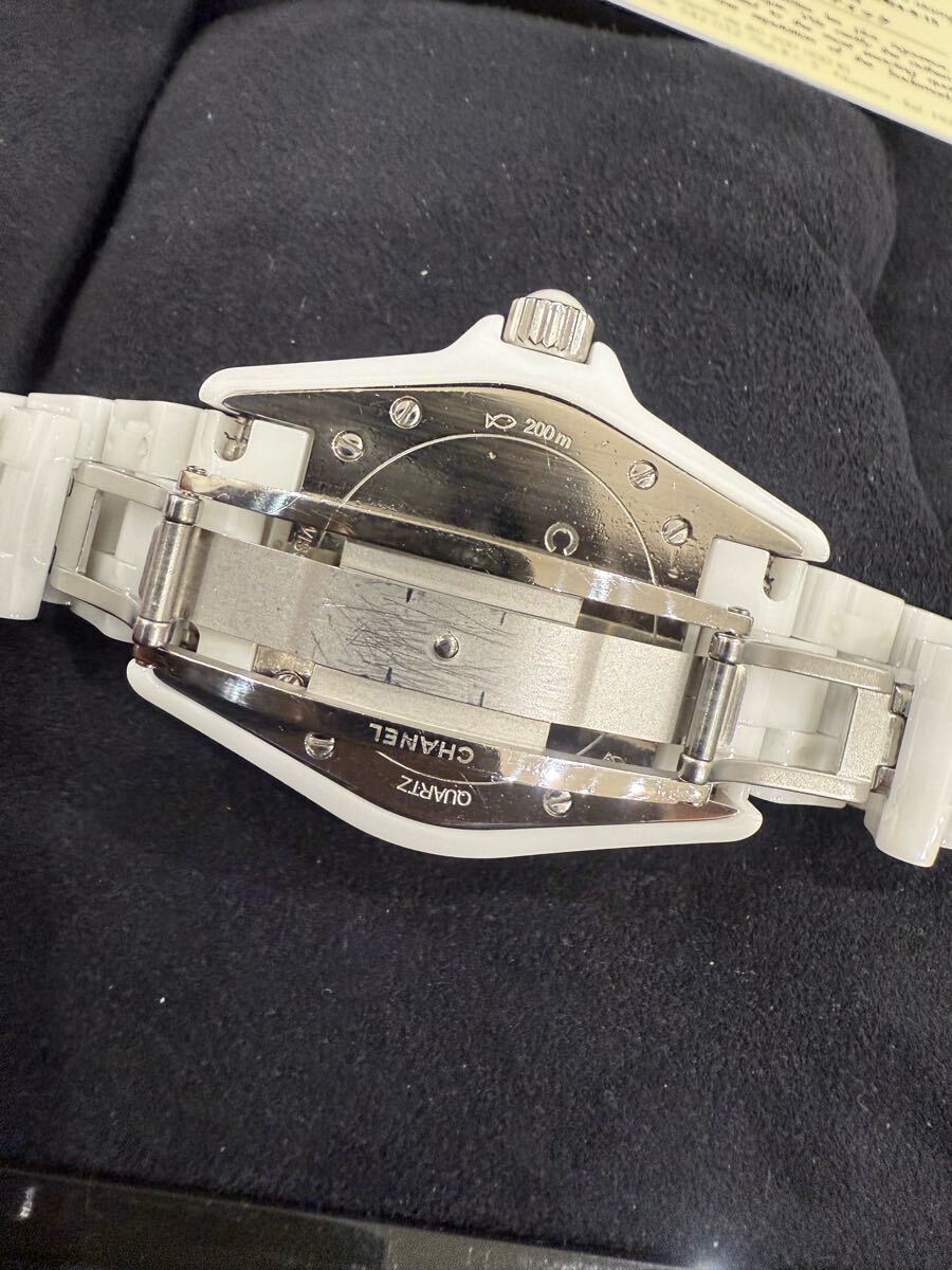 H0968 CHANEL J12 33ミリレディース腕時計 電池新品 クォーツ H0968 CHANEL J12 33ミリレディース腕時計 電池新品 クォーツ