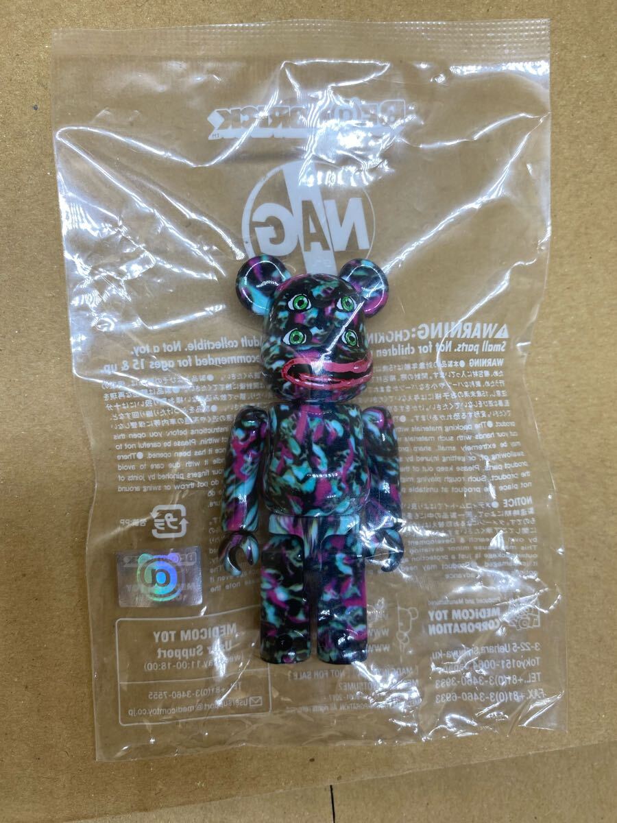 NAGNAGNAG 暴力原人ベアブリック100% BE@RBRICK izumonster hxs NAGNAGNAG 暴力原人ベアブリック100% BE@RBRICK izumonster hxs