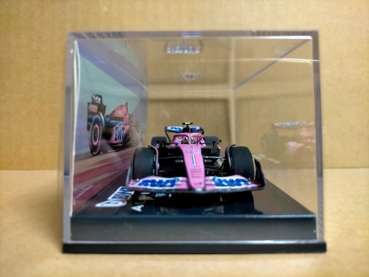 海外別注品 PMA 1/43 BWT アルピーヌ ルノー F1 A523 P.ガスリー No.10 2023 バーレーンGP 9位 限定154臺