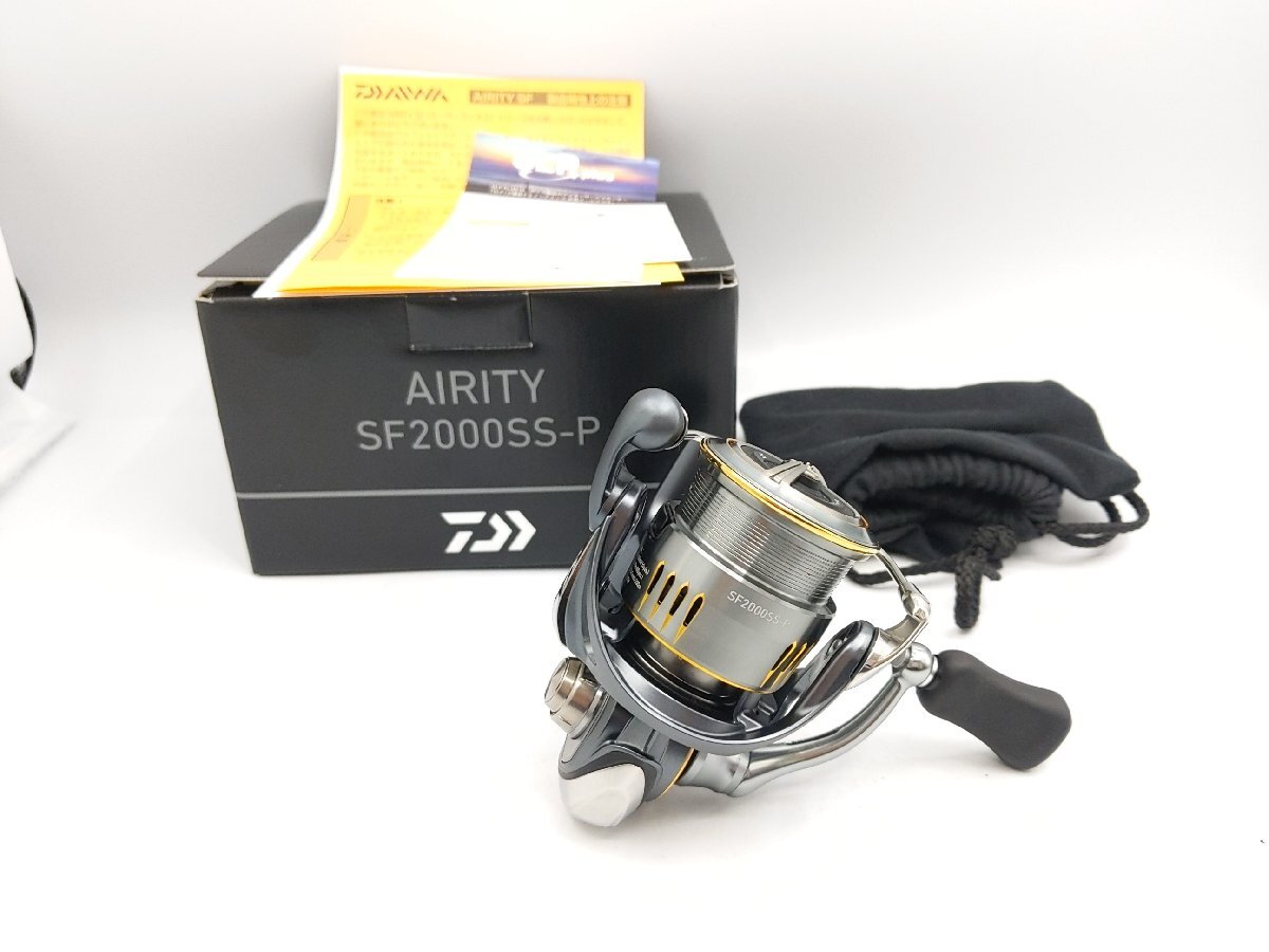 現品限り】超美品 Daiwa ダイワ 23 エアリティ SF 2000SS-P 現品限り】超美品 Daiwa ダイワ 23 エアリティ SF 2000SS-P