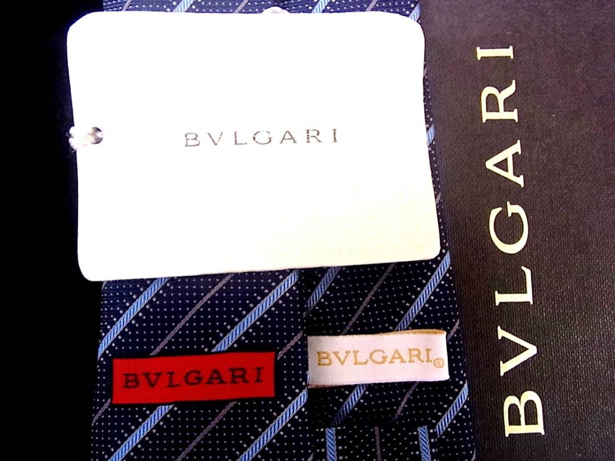 ♪:.*:2479【美品】【BVLGARI】ブルガリ 「最高級セッテピエゲ」 ネクタイ ★_画像3