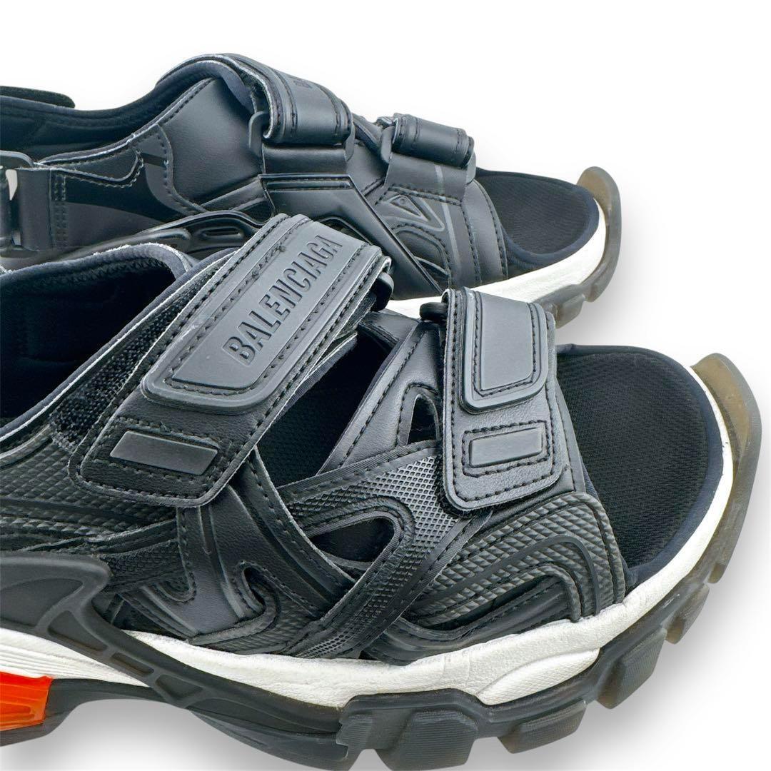 国内発送【Balenciaga】ストラップ TRACK サンダル ブラック 極美品◇バレンシアガ トラック ベルクロストラップ サンダル