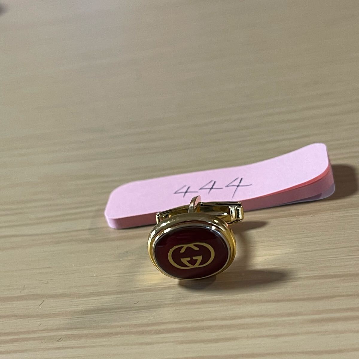 グッチ(GUCCI)GGロゴカフス、カフリンクス、カフスボタン片方 グッチ(GUCCI)GGロゴカフス、カフリンクス、カフスボタン片方