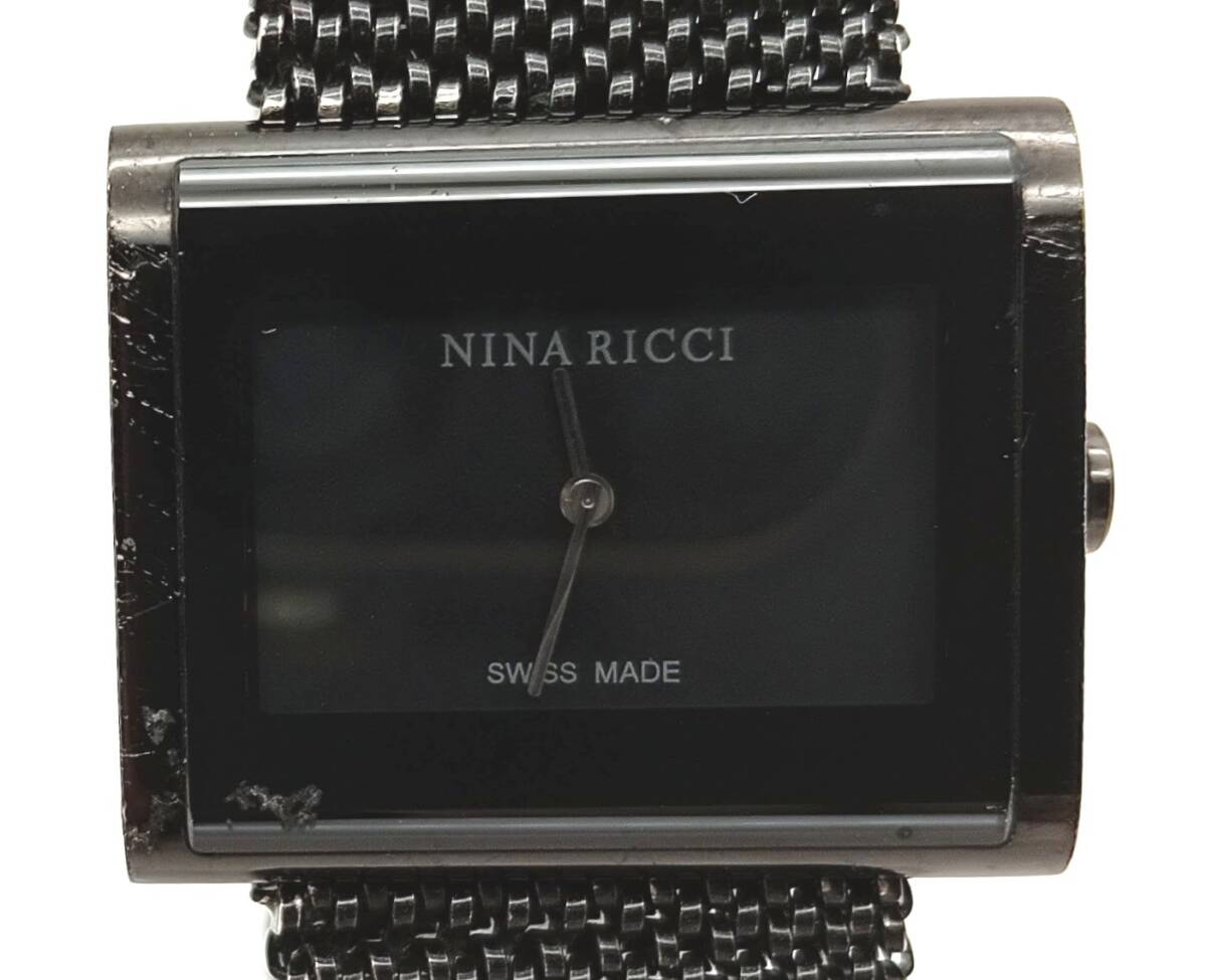 不動品【 NINA RICCI 腕時計 N025 22 】ニナリッチ レディース 不動品【 NINA RICCI 腕時計 N025 22 】ニナリッチ レディース