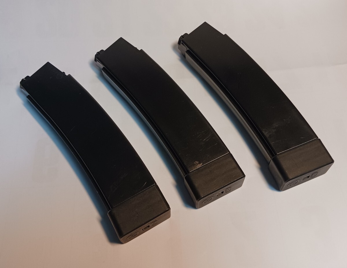 送料無料 ASG CZ EVO3A1 ノーマルマガジン×3本セット スコーピオン 使用傷あり