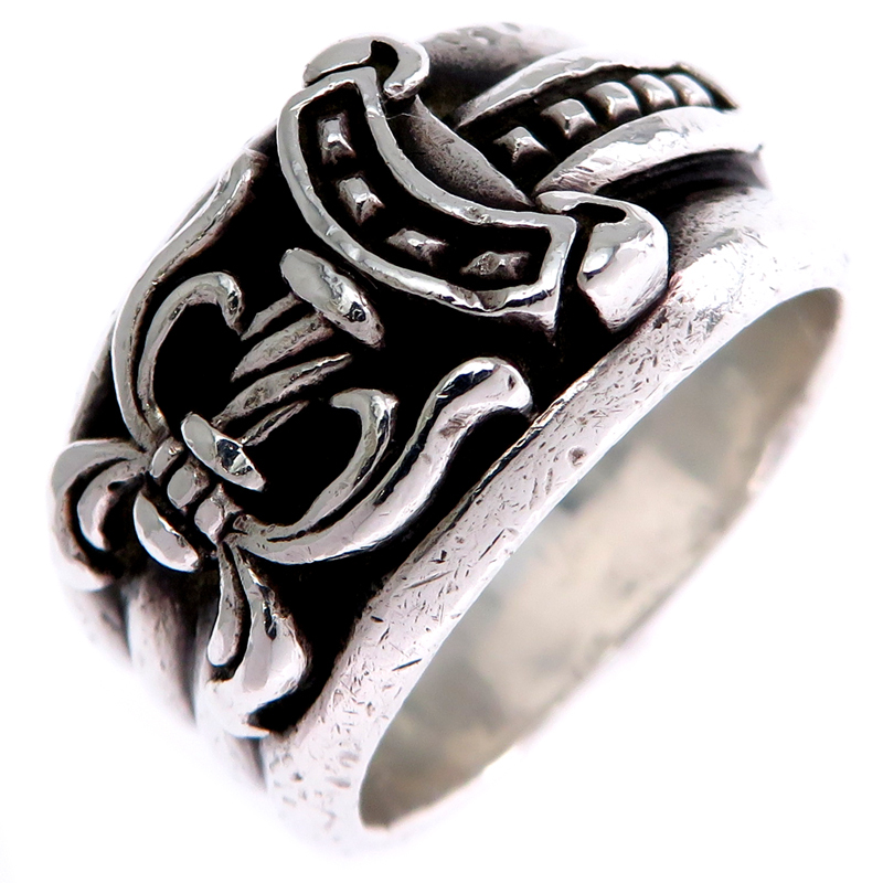 ［銀座店］CHROME HEARTS クロムハーツ ※インボイスなし SV925 CH ダガー リング・指輪 シルバー925 20号 メンズ DH85910