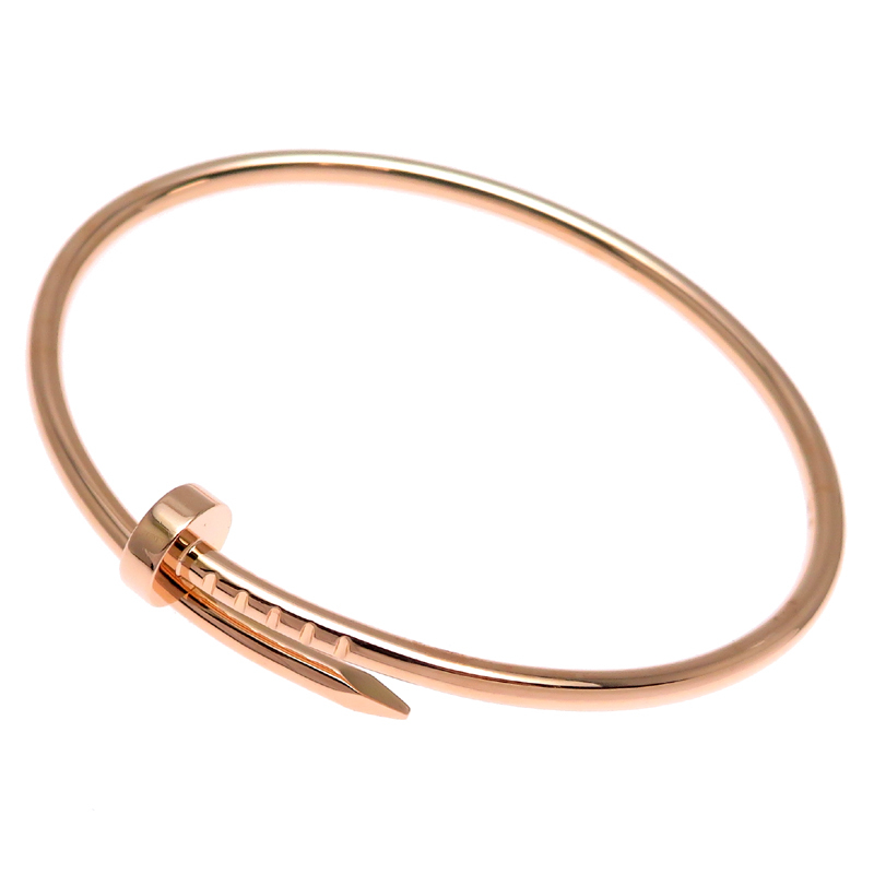 ［銀座店］CARTIER カルティエ ジュストアンクル SM B6062517 ブレスレット 750ピンクゴールド レディース DH85844