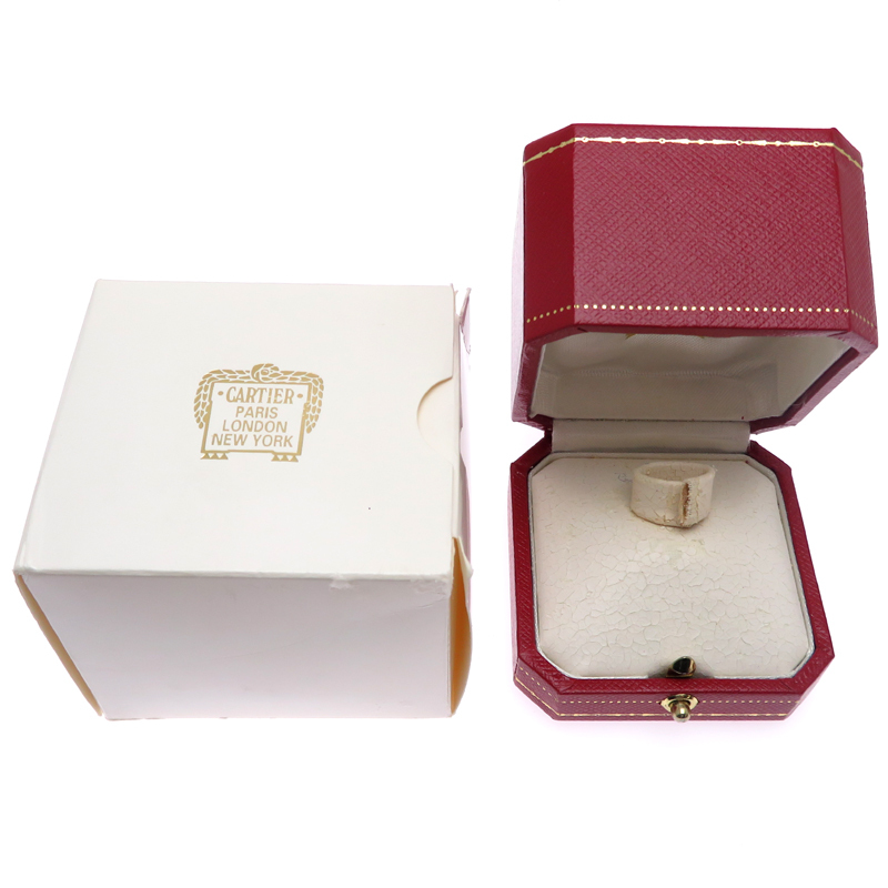 ［飯能本店］CARTIER カルティエ #49 ラブ B4084700 リング?指輪 750ホワイトゴールド 9號(hào) レディース DH86189