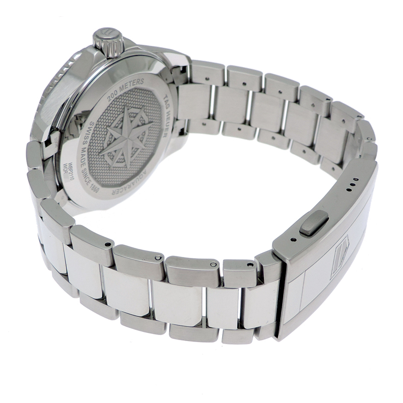 ［飯能本店］TAG HEUER タグホイヤー アクアレーサー プロフェッショナル200 デイト 2024年購入品 WEP2110.BA0627 メンズ DH86485_画像4