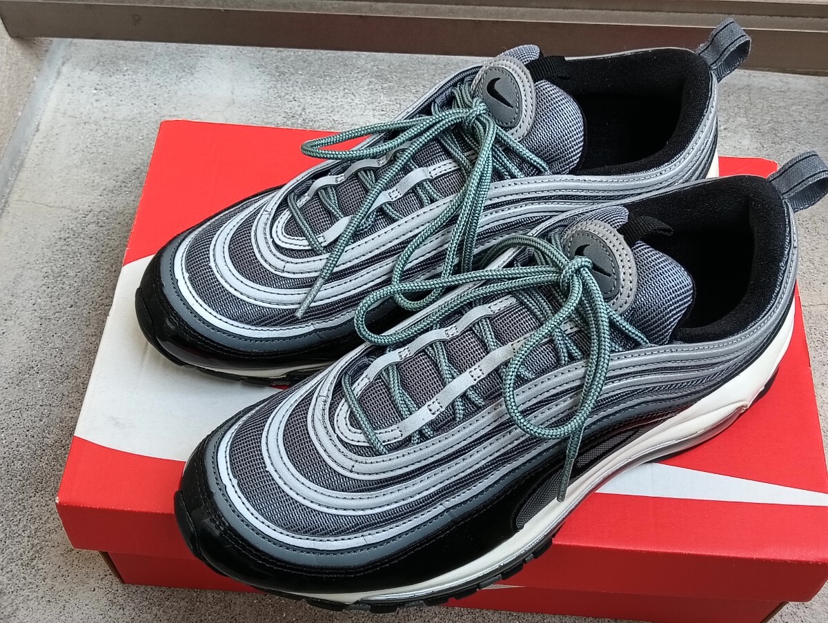 NIKE AIR MAX97 ナイキ エアマックス97 COOL GRAY/BLACK-WHITE 27.5cm