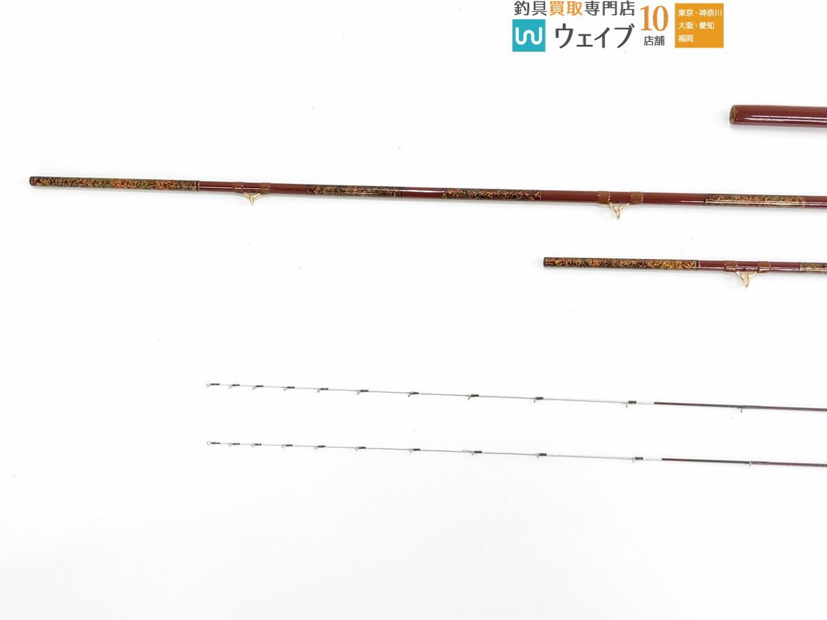 サクラ 御誂 特別 津軽塗 段巻 チヌ竿 江戸川(チヌ竿)|売買され サクラ 御誂 特別 津軽塗 段巻 チヌ竿 江戸川(チヌ竿)|売買され