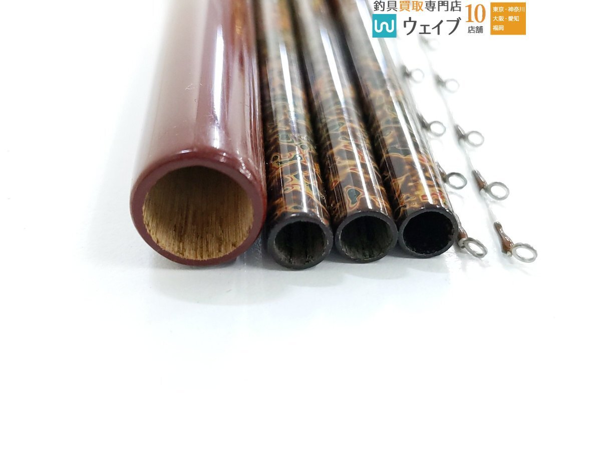 サクラ 御誂 特別 津軽塗 段巻 チヌ竿 江戸川(チヌ竿)|売買され サクラ 御誂 特別 津軽塗 段巻 チヌ竿 江戸川(チヌ竿)|売買され