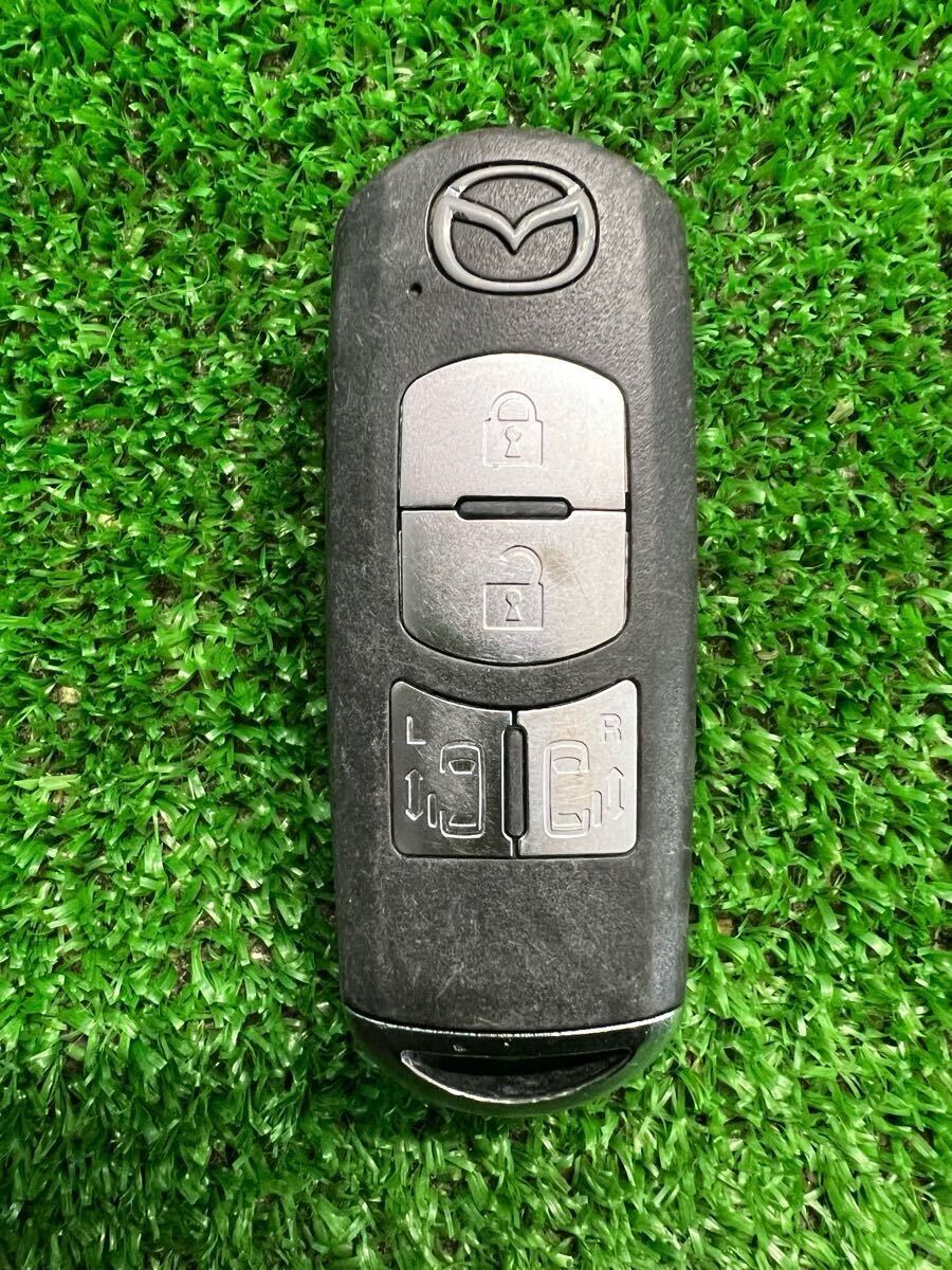 マツダ　純正　スマートキーレス　リモコン　鍵　 4ボタン　SKE11A-04 動(dòng)作確認(rèn)済　クリック感有　プレマシー　ビアンテ等　AM113