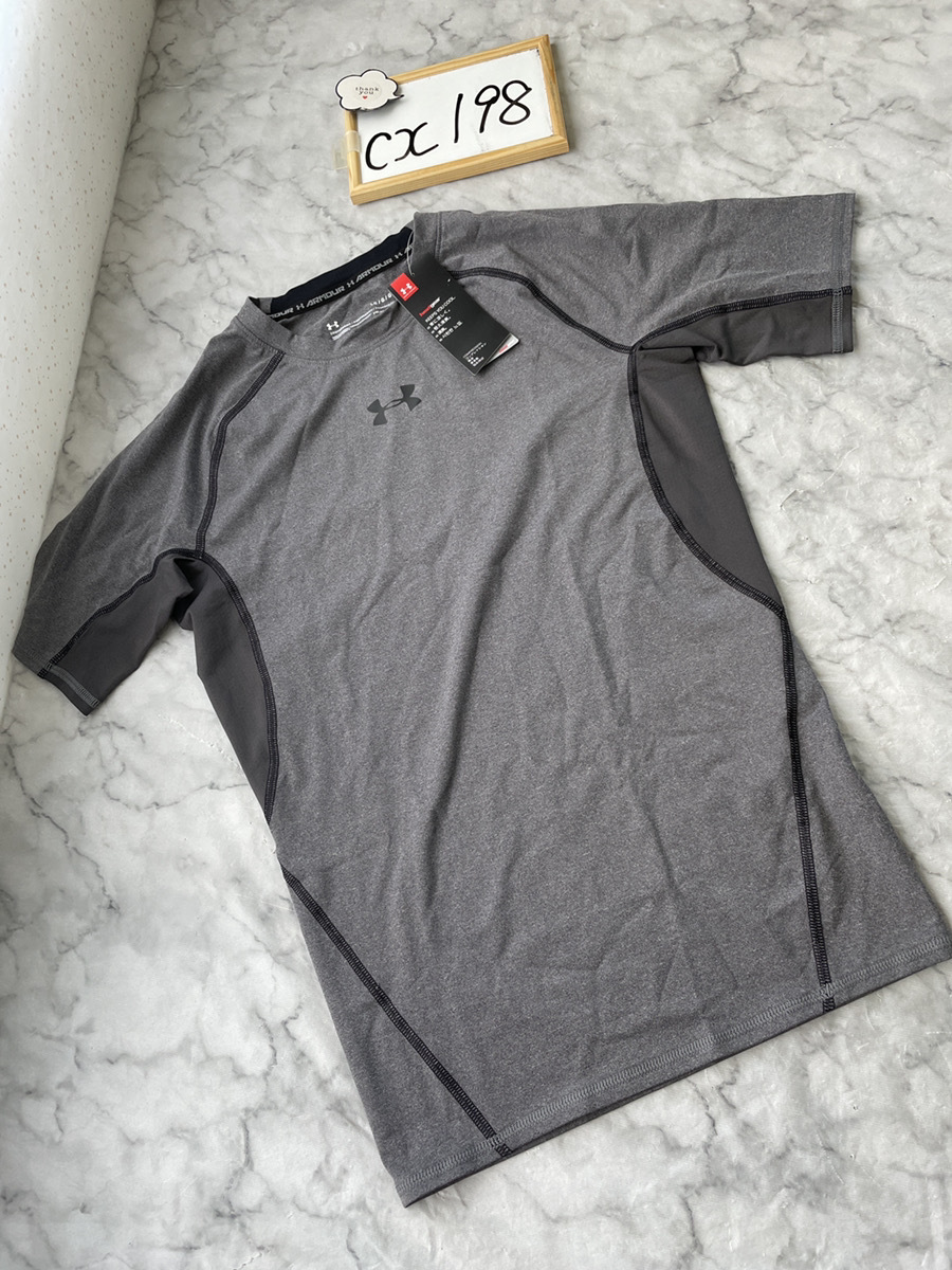 [アンダーアーマー] UA HEATGEAR ARMOUR SHORTSLEEVE Mens メンズ 090 日本 LG (日本サイズL相当)
