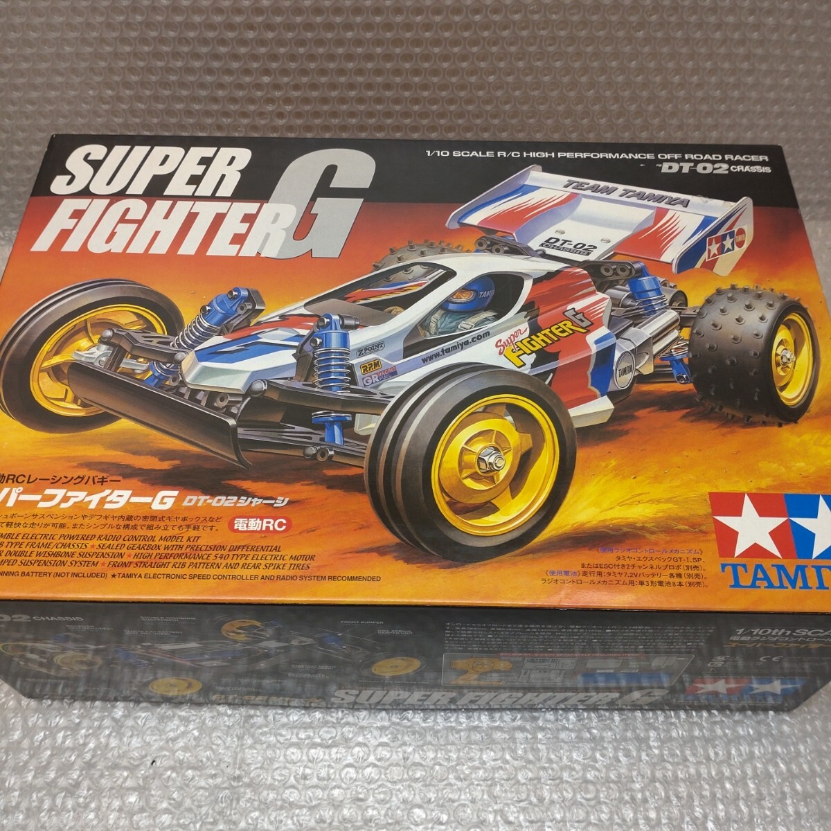 未組立♪1/10スーパーファイターG電動RCレーシングバギー 未組立♪1/10スーパーファイターG電動RCレーシングバギー